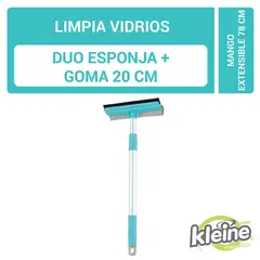 KLEINE WOLKE - Limpiavidrios con Mango Extensible de 48 a 78 cm