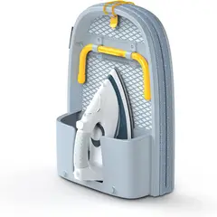 JOSEPH JOSEPH - Mesa de Planchar 15,5 cm x 45,5 cm Cuenta con Porta Plancha Gris y Amarillo