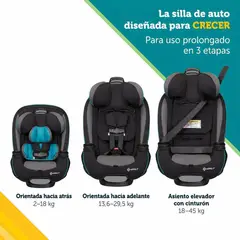 SAFETY 1ST - Silla de Carro Para Bebé Grow And Go Gris Oscuro
