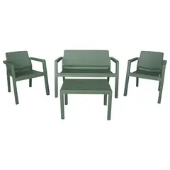 COLPLAST - Juego de Sala Condor Verde Olivo