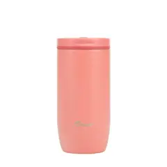 LUGANO - Termo Vaso Blaze 480 ml Acero Inoxidable Doble Pared Rojo Claro