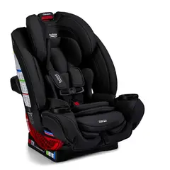 BRITAX - Silla De Carro Para Bebé Convertible De 2.3 Kg A 54.4 Kg Negro En Poliéster Y Plástico