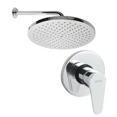 STRETTO - Grifería ducha monocontrol Dessin cromo