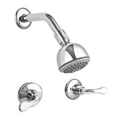 STRETTO - Grifería ducha de 8 pulgadas regadera Monza antic