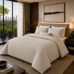 BELLAHOGAR - Duvet Genero Poly 2.40x2.40m Crema