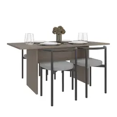 RTA DESIGN - Mesa Comedor Beijing 74x160x90 Rta Gris