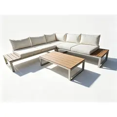 VIRTUAL MUEBLES - Set de Terraza Amalfi Beige