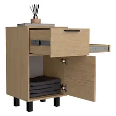 RTA DESIGN - Mesa de Noche Secret Z 81 70x41x36 Rta Madera Natural