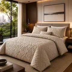 BELLATELA - Duvet Genero Poly 2.20x2.40m Taupe
