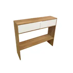 HOMESTYLE - Mueble de Entrada Lenon Color Madera 75x78x24 cm