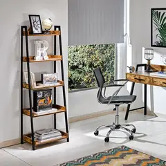 undefined - Biblioteca Rockford 152x51x35 cm Walnut