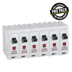 LEGRAND - Taco 1 Polo 15amp Enchufe Propack 6und