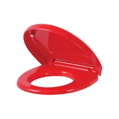 GENERICO - Asiento Institucional Infantil Rojo Cierre Suave