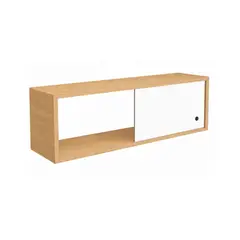 HOMESTYLE - Repisa Rectangulo Nordica 83x25x22cm Madera Natural