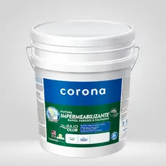 CORONA - Pintura Impermeabilizante Blanco 5 Galones