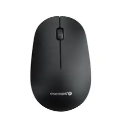 ESENSES - Mouse Óptico Inalámbrico Conexión Usb Negro Wom-1010