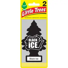 LITTLE TREES - Ambientador 2Pack Black Ice