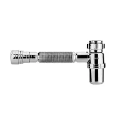 GRIVAL - Sifón Botella Flexible Metalizado