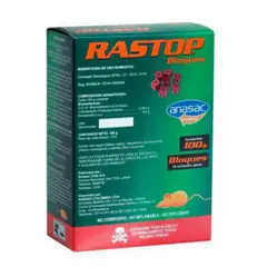 RASTOP - Raticida Bloques X 100 G