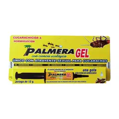 PALMERA - Insecticida Gel Para Cucarachas Gel Jeringa 12g