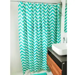 CASA BONITA - Cortina Para Baño 180x180 Cm Peva Blanca