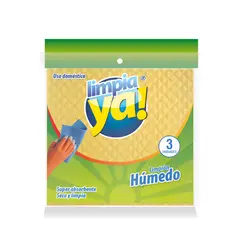 LIMPIA YA - Limpión Húmedo x 3 Und