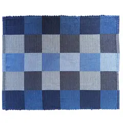 SILVIA LONDONO TEXTILES - Individual Azul 43X33Cm