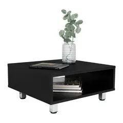 RTA DESIGN - Mesa de Centro Eclipse 26.9x60x60cm Negro