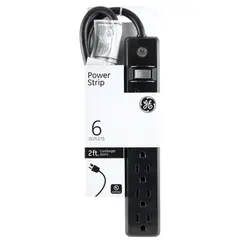GENERAL ELECTRIC - Multitoma 6 Salidas Cable 2Ft Blanco