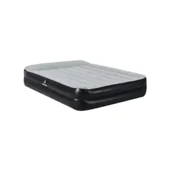undefined - Colchón Inflar Eléctrico Queen 203x152x46cm Gris