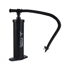 KLIMBER - Bomba de inflar manual polipropileno negro 48 cm