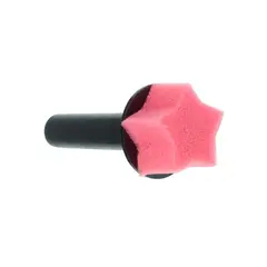 GIOTO - Ponceador Espuma Rojo Decoración Estrella Rf. 908-1 Mango Madera