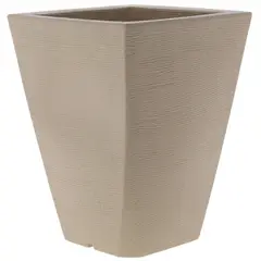 JUST HOME COLLECTION - Matera Plástica Piramidal 50x37x24cm Arena