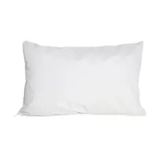 JUST HOME COLLECTION - Protector Para Almohada Impermeable 50x90 cm Con Cierre Blanco