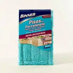 BINNER - Repuesto Mopa Microfibra Porcelanato