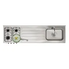 HACEB - Meson Ovata 1.80 Gas 4pds Ee Gn Inox