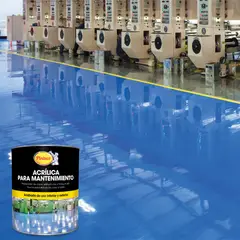PINTUCO - Pintura Acrílica Brillante Gris 1 Galón