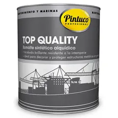 PINTUCO - Esmalte Top Quality Blanco 1 Galón
