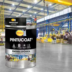 PINTUCO - Pintura Epoxica Azul Pintucoat 0,9 Galones + 1/8 Catalizador