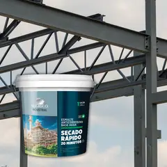 ALGRECO - Esmalte Anticorrosivo Secado Rápido Base Agua 1 Galon Blanco