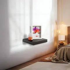 JUST HOME COLLECTION - Repisa Flotante 25x25x3.8cm Blanco