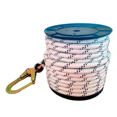 STEELPRO - Línea de Vida temporal en Cuerda de 16 mm 30 m