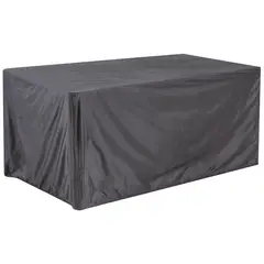 undefined - Cobertor Para Mesa Rectangular de Poliéster Negro L