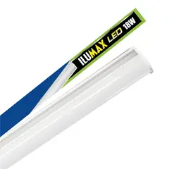ILUMAX - Luminaria Led Regleta 18w Luz Fria 25000h Caj