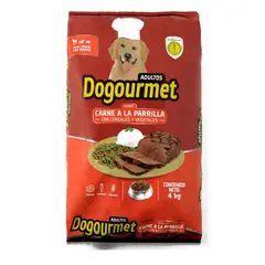 DOGOURMET - Alimento Seco Para Perro Adulto Carne Parrilla 4kg
