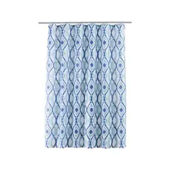 JUST HOME COLLECTION - Cortina De Baño Poliéster Safiro 180x180 cm