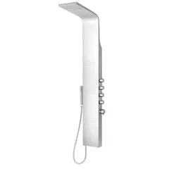 SENSI DACQUA - Columna De Ducha Plateada 150 Cm X 21 Cm