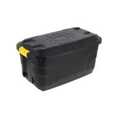 STRATA - Caja Organizadora Alta Resistencia 40x42x77 cm 75 Lt Negro