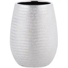 JUST HOME COLLECTION - Vaso Shiny Silver