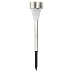 JUST HOME COLLECTION - Estaca Solar LED Basic Satín 33.9 cm